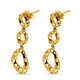 RACHEL GALLEY Versa Collection - 18K Vermeil Yellow Gold Overlay Sterling Silver Dangling Earrings (With Push Back)