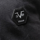 19V69 ITALIA by Alessandro Versace Zip Front Sweatshirt (Size M) - Black