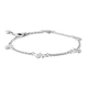 RACHEL GALLEY Shimmer Collection - Rhodium Overlay Sterling Silver Bracelet (Size 8 with Extender)