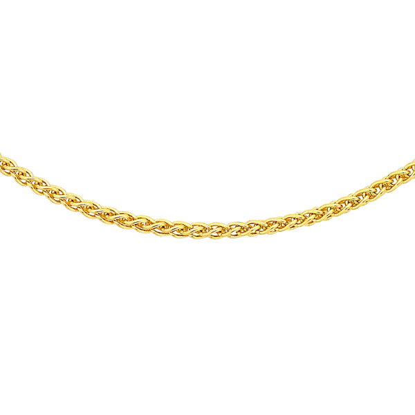 PERSONAL SHOPPER DEAL- 9K Y Gold Spiga Chain (Size 18)