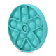 Push Bubble Stress Relieving Circular Fidget for Adults/Children in Teal (Dia: 11.5cm)