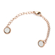 Ever True - 18K Rose Gold IP Plated Stainless Steel-15 Piece Jewellery Set - 6  Necklace, 6 Bracelet (Size 7 with 1.5 Inch Extender), 2 Pairs Earrings and 1 Magnetic Clasp with Extender.