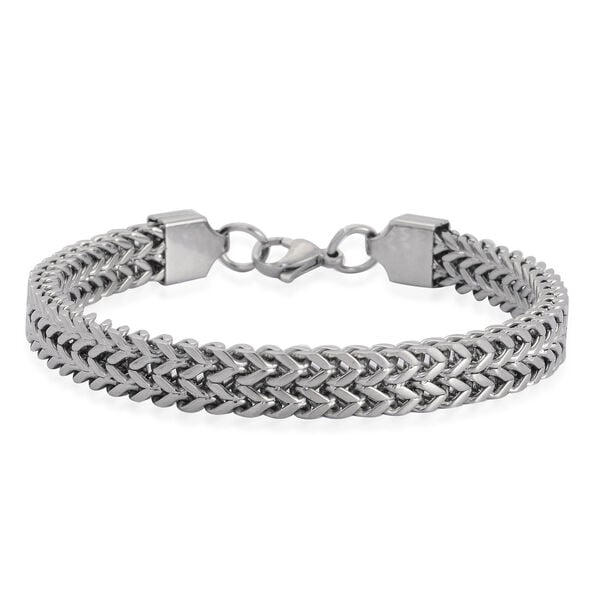 Wheat Bracelet in Stainless Steel (Size 8) - 2095240 - TJC