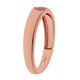 9K Rose Gold Natural Pink Diamond Heart Band Ring
