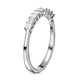 RHAPSODY 950 Platinum IGI Certified Diamond (VS/E-F) Ring 0.50 Ct.
