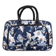 Japonensis and Tree Pattern Travel Bag with Shoulder Strap and Zipper Closure (Size:43x25x18Cm) - Na