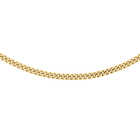 ILIANA 18K Yellow Gold Curb Necklace with Spring Ring Clasp (Size - 22), Gold Wt. 5.40 Gms