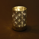 Set of 2 - LED Diamond Shaped Pattern Lantern (AAA Battery not included) (Size 10x7 Cm)