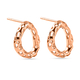 RACHEL GALLEY Versa Collection - 18K Vermeil Rose Gold Overlay Sterling Silver Stud Earrings (With Push Back)
