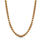 ILIANA 18K Yellow Gold Box Chain with Lobster Clasp (Size - 18), Gold Wt. 7.30 Gms