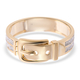 Hatton Garden Close Out Deal- 9K Yellow Gold Buckle Ring