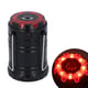 LED Lantern Lamp with Flashlight (3xAAA battery Not Included) (Size 6.8x6.8x10 Cm) - Black