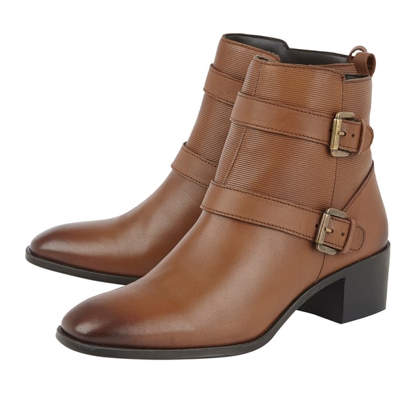 Lotus Leather Teresa Ankle Boots (Size 4)