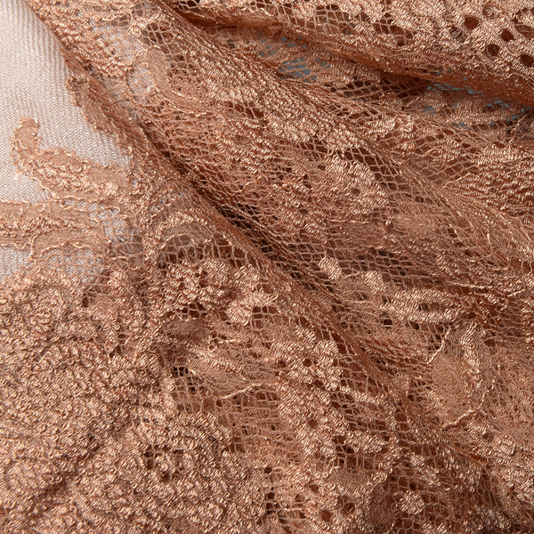 Designer Inspired One Time Offer - Cashmere Wool and Mulberry Silk Shawl With Lace Work and Fringes - Cream