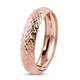 Royal Bali Collection - 9K Rose Gold Diamond Cut Band Ring