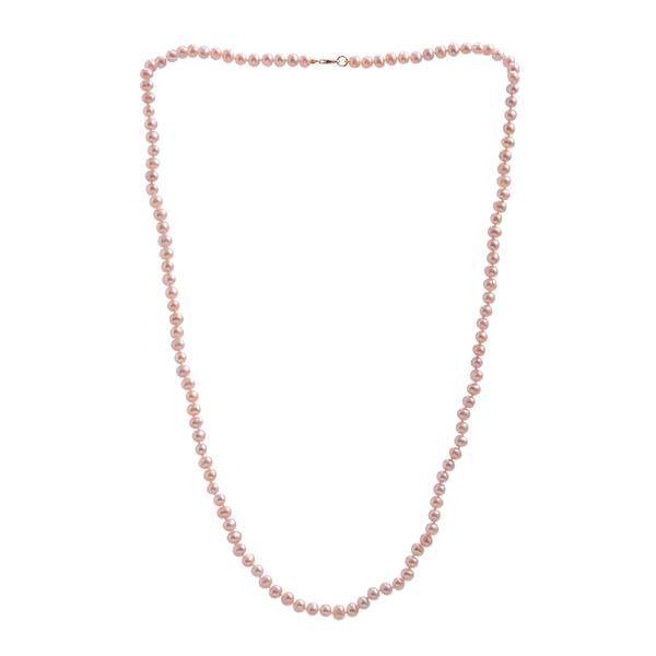Close Out Deal 14K Y Gold Fresh Water Pearl Necklace (Size 28) 130.00 Ct.