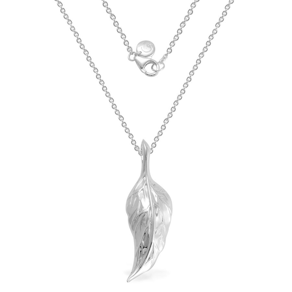 RACHEL GALLEY Sterling Silver Fallen Pendant With Chain (Size 30), Silver wt  14.10 Gms.