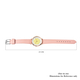 STRADA Japanese Movement Yellow Daisy Floral Water Resistant Watch with Pink Colour Strap