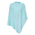 Kris Ana Paisley Star Scattered Mint Poncho One Size (8-18)