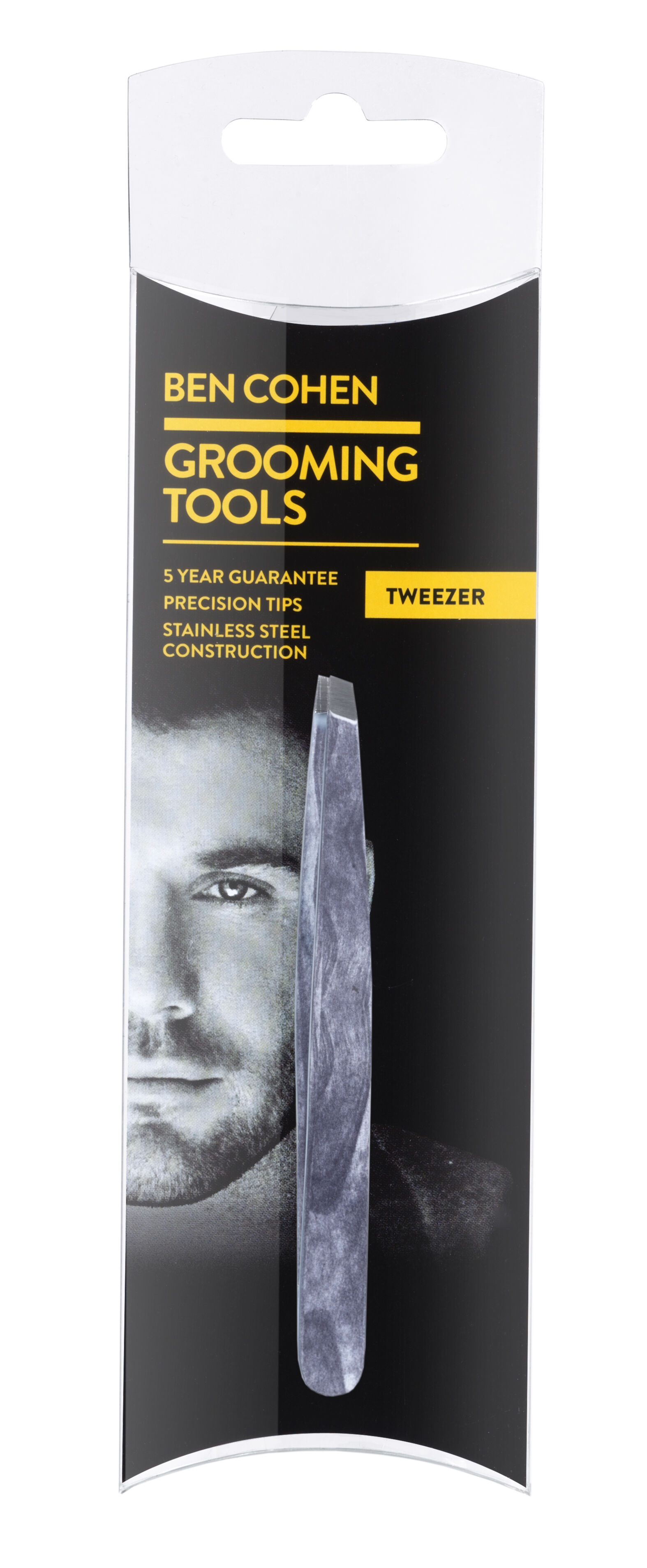 Ben Cohen 3 Piece Travel Kit - Toenail Clipper, Tweezer and 3 Way Nail Buffer