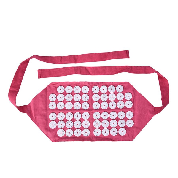 AAcupressure Belt (Size 45x21cm) - Pink and White