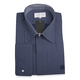 William Hunt Saville Row Forward Point Collar Dark Blue with White Shirt Size 18