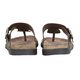 Lotus Grady Leather Toe-Post Mens Sandals (Size 8) - Brown