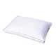 Down Alternative Pillow Cover with Silver Piping and Zipper Closure (Size 50x70cm)