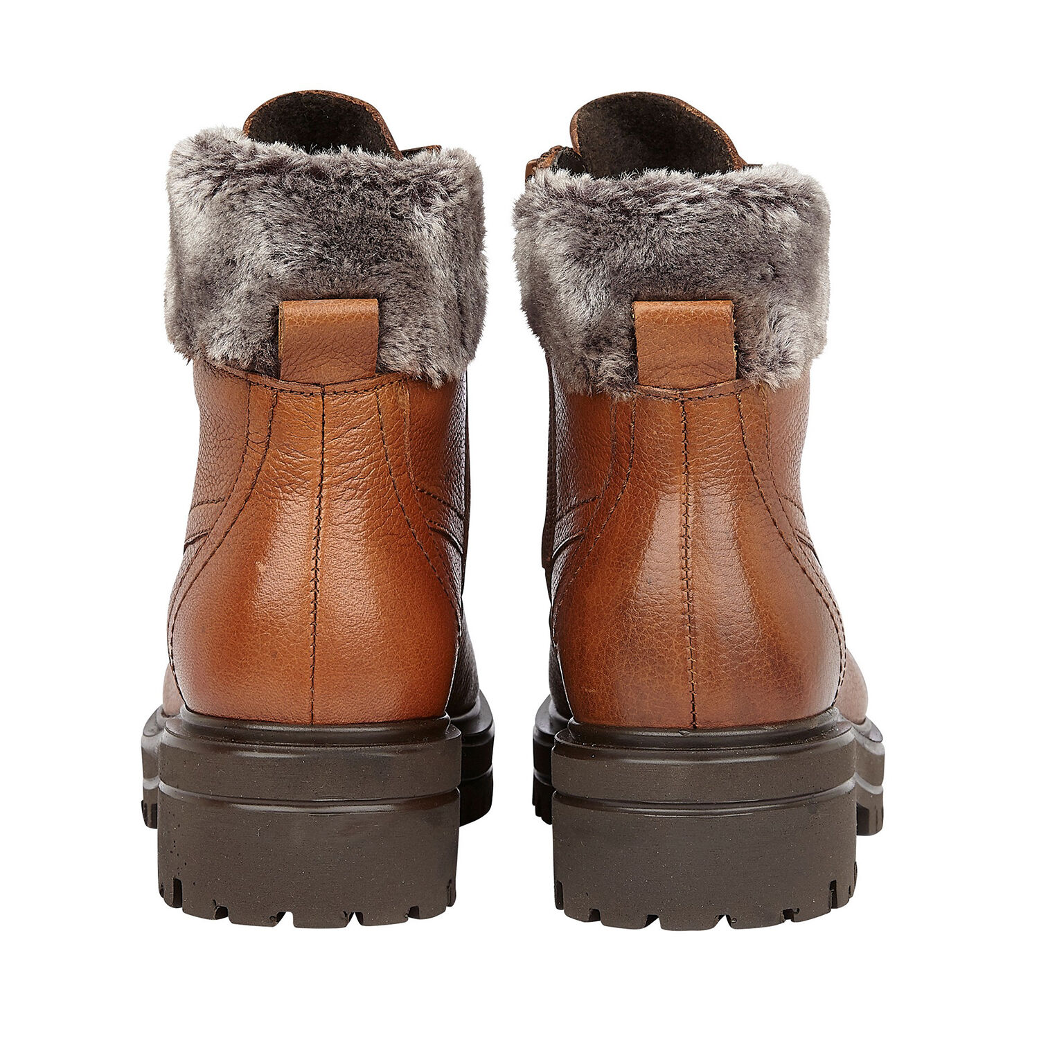 Lotus Stressless Tan Leather Sienna Ankle Boots