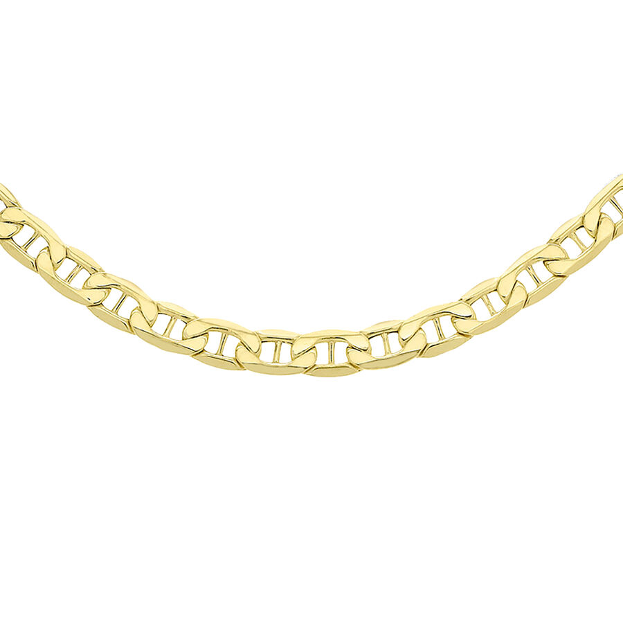 Hatton Garden Close Out Rambo Chain Necklace in 9K Yellow Gold 20 Inch 3631718 TJC