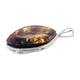 Natural Baltic Amber Pendant in Sterling Silver, Silver Wt. 10.00 Gms