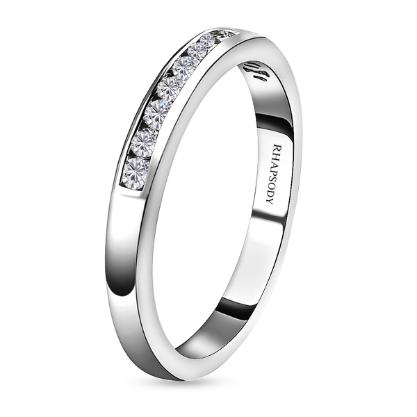 RHAPSODY 950 Platinum IGI Certified Diamond (VS/E-F) Ring 0.25 Ct.