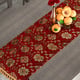 Turkish Table Runner with Tassels (Size 175x49 cm) - Red