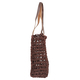 Handmade Sabai Grass Lunch Bag (Size 33x30x12 Cm) - Brown