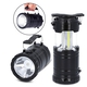 3 in 1 Flame Lantern with white LED Light, Flame Light and Flashlight (3xAA Battery Not Included) (S