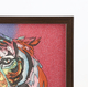 Handcrafted Tiger Gemstone Painting (Size 32x24 Cm)