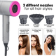 BEAUTECH Professional Hair Dryer in Grey (With 3 Attachments)