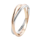 New York Close Out Deal Collection - 9K Tricolour Gold Ring