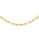 Hatton Garden Close Out Deal- 9K Yellow Gold Paperclip Chain (Size - 30) with Lobster Clasp, Gold Wt