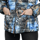 TAMSY Printed Padded Jacket (Size 10) - Blue