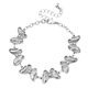 Butterfly Bracelet (Size - 7.5 with 2 inch Extender) in Stainless Steel