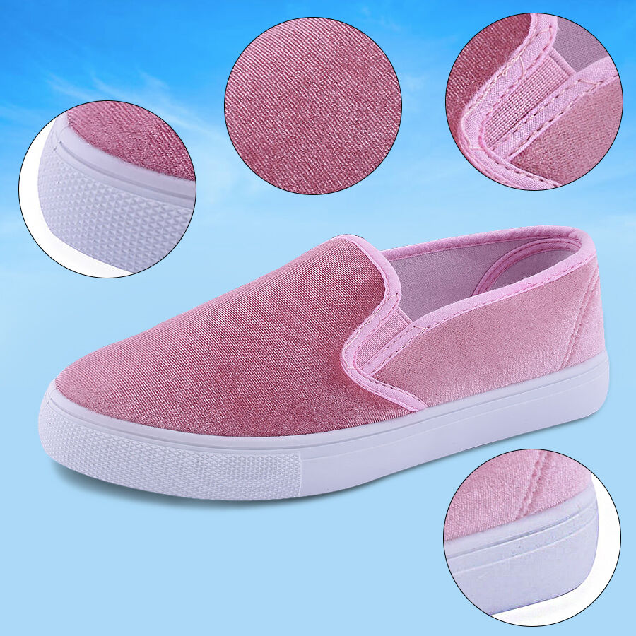 Pink Slip On Womens Shoes