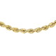 Hatton Garden Close Out Deal 9K Yellow Gold Rope Necklace (Size 20) with Spring Clasp, Gold Wt. 5.30