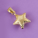 Royal Bali Collection - 9K Yellow Gold Star Pendant