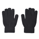 Unisex Triangle Thermal Touchscreen Gloves-Black
