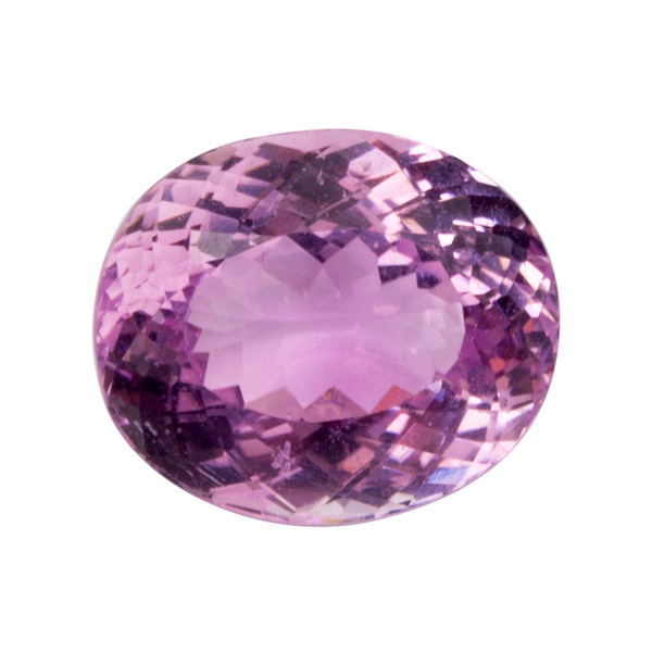 Kunzite (Oval 15x12.5 Faceted 3A) 11.040 Cts