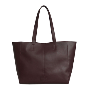 Assots London Abingdon Full Grain 100% Genuine Leather Tote Bag with Magnetic Closure (Size 32x12x28