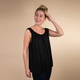 TAMSY Super Soft Vest One Size, ( Fits Size 8  to 18) - Black