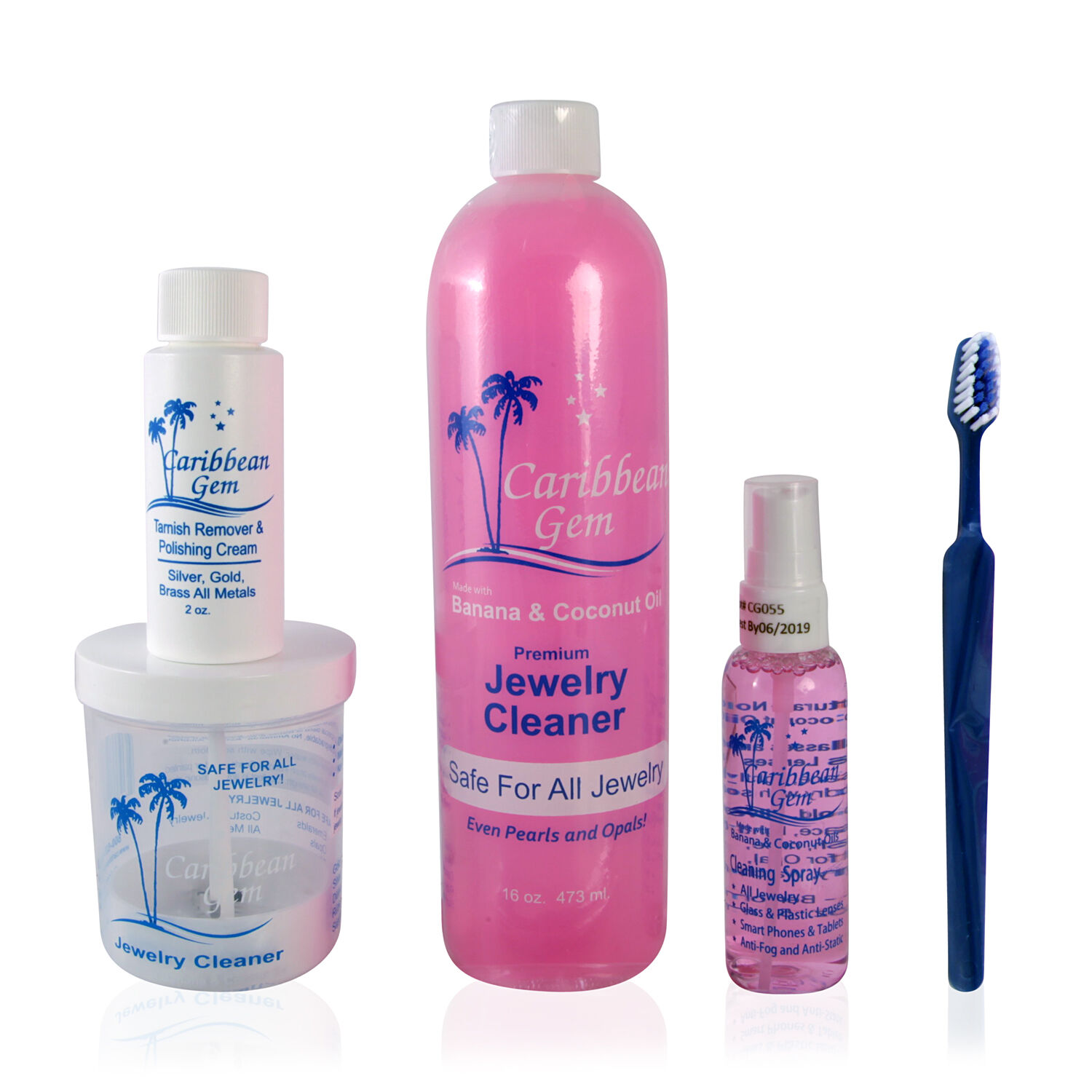 TJC Exclusive- Caribbean Gem Jewelry Cleaning Kit