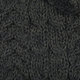 ARAN 100% Pure New Wool Irish Scarf in Moss Colour (Size One, 150x20cm)